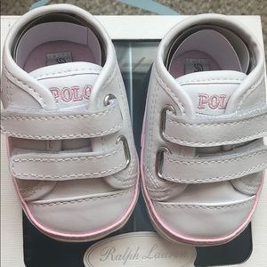 Baby girl polo shoes
